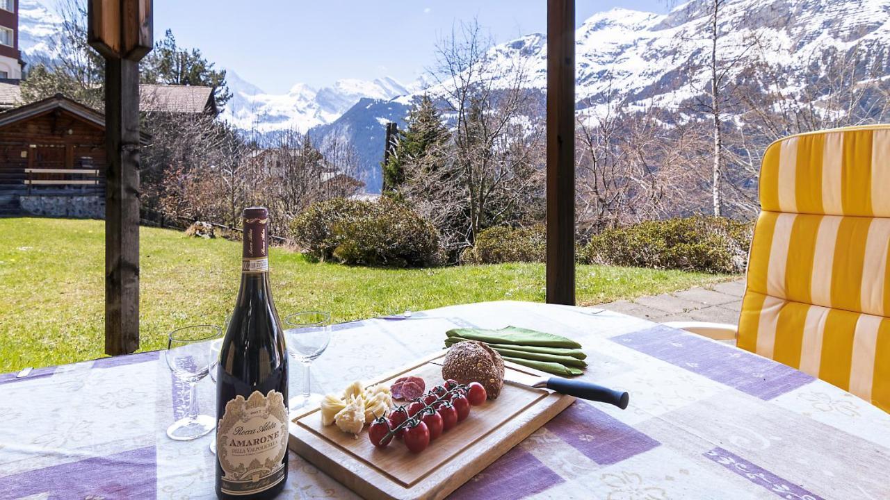 Chalet Steingaertli 1 Wengen Zewnętrze zdjęcie