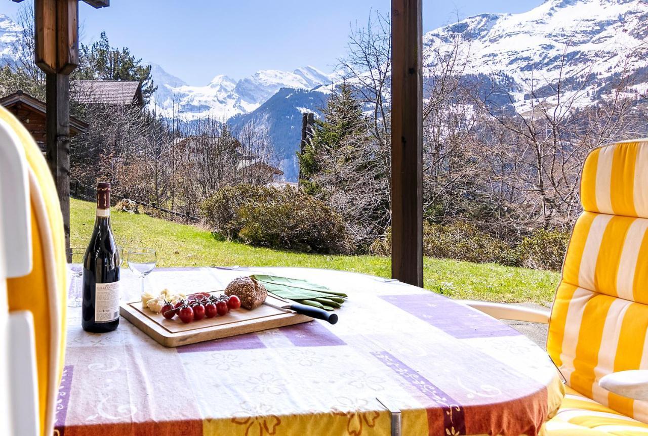 Chalet Steingaertli 1 Wengen Zewnętrze zdjęcie
